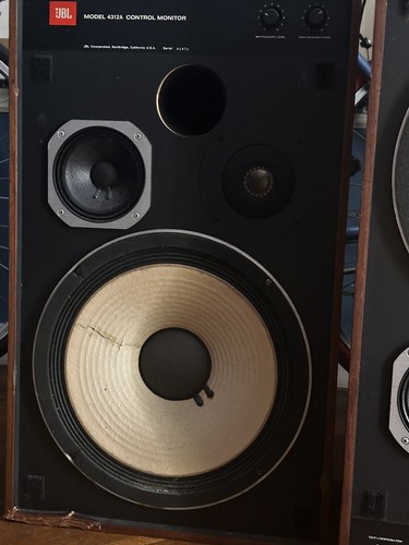 Vintage jbl 4312a speakers - vintage,